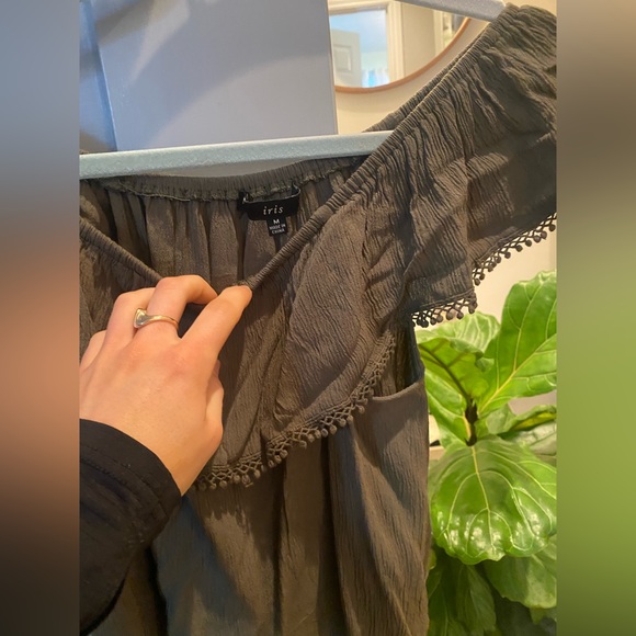 Iris Off Shoulder Top Tunic Blouse - Picture 3 of 4